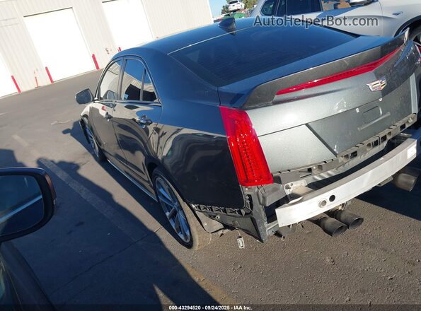 1G6AN5RY2G0133402 2016 CADILLAC ATS-V Black Tył lewy