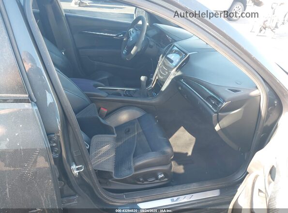1G6AN5RY2G0133402 2016 CADILLAC ATS-V Black Widok wnętrza z przodu