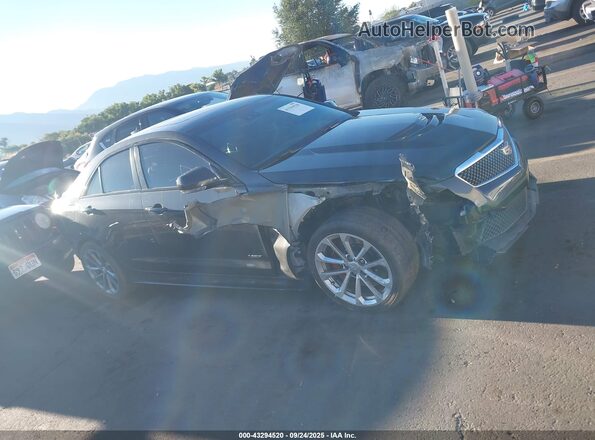 1G6AN5RY2G0133402 2016 CADILLAC ATS-V Black Widok wnętrza z tyłu