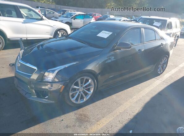 1G6AN5RY2G0133402 2016 CADILLAC ATS-V Black Przód lewy