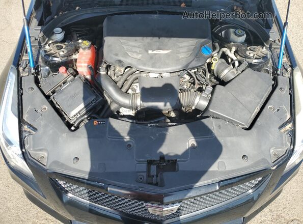 1G6AN5RY5H0168601 2017 CADILLAC ATS-V Black Вид задньої частини салону