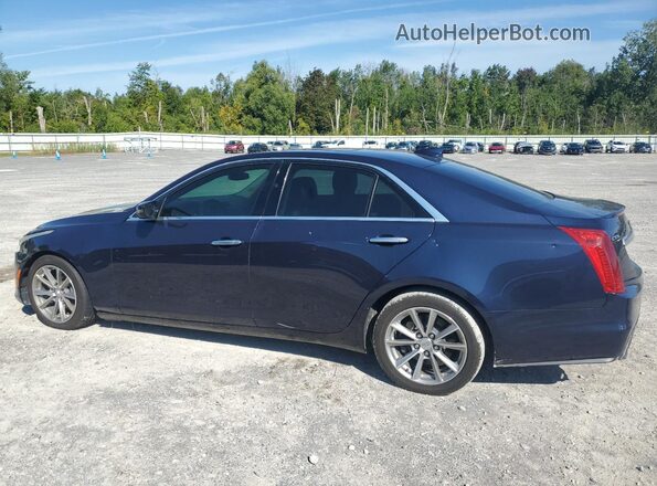 1G6AR5SS2K0101536 2019 CADILLAC CTS Blue Հետևի ձախ