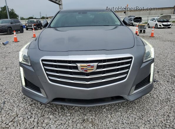 1G6AX5SSXJ0164209 2018 CADILLAC CTS Charcoal წინა ხედი