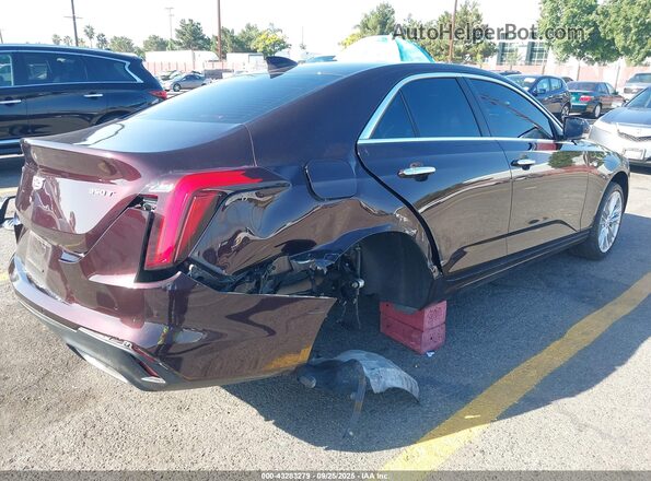 1G6DB5RKXN0111503 2022 CADILLAC CT4 Бордовый Вид спереди