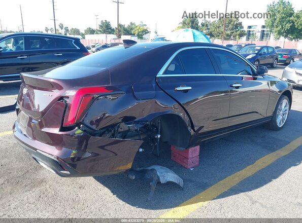1G6DB5RKXN0111503 2022 CADILLAC CT4 Бордовый Задняя правая четверть