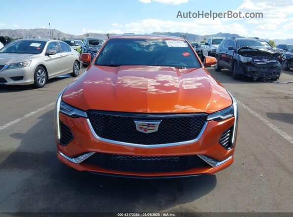 1G6DC5RK4P0104403 2023 CADILLAC CT4 Orange Вид щитка приладів