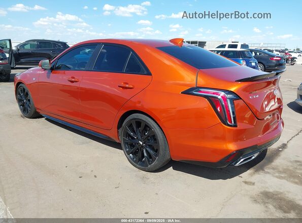 1G6DC5RK4P0104403 2023 CADILLAC CT4 Orange Задня ліва чверть