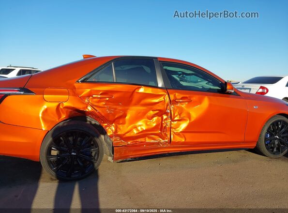 1G6DC5RK4P0104403 2023 CADILLAC CT4 Orange Вид задньої частини салону