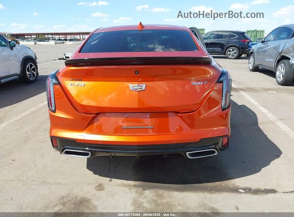 1G6DC5RK4P0104403 2023 CADILLAC CT4 Orange 