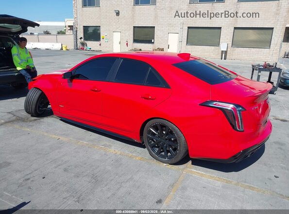 1G6DD5RL6M0128395 2021 CADILLAC CT4 Red 