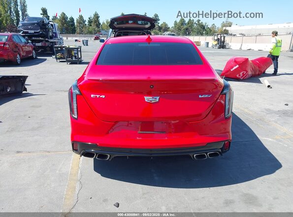 1G6DD5RL6M0128395 2021 CADILLAC CT4 Red 