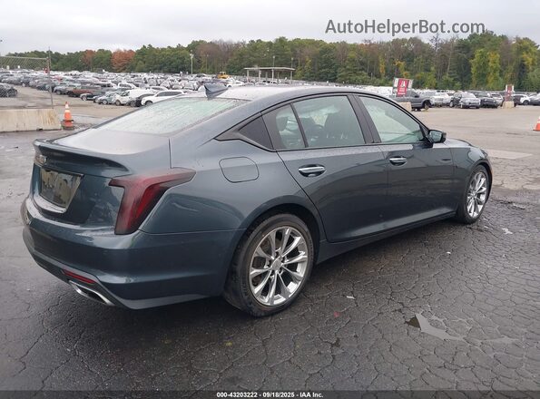 1G6DN5RK3M0118430 2021 CADILLAC CT5 Blue Trasero derecho