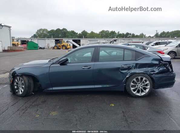 1G6DN5RK3M0118430 2021 CADILLAC CT5 Blue Vista interior trasera