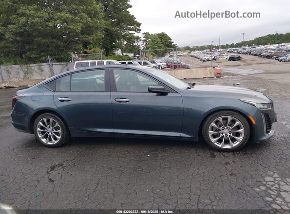 1G6DN5RK3M0118430 2021 CADILLAC CT5 Blue Vista del cuadro de instrumentos