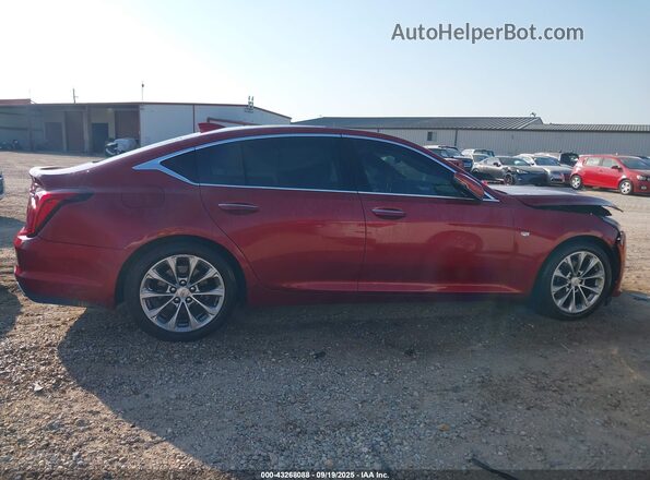 1G6DN5RK8L0139711 2020 CADILLAC CT5 Red Rear interior view