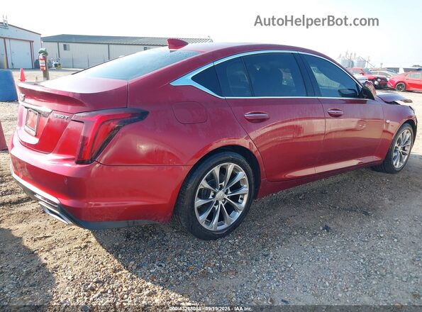1G6DN5RK8L0139711 2020 CADILLAC CT5 Red Rear right