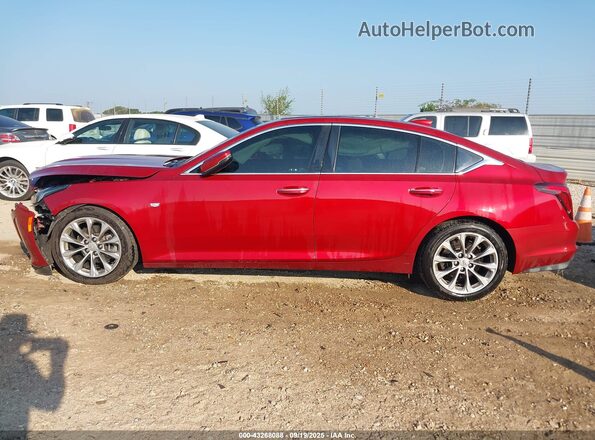 1G6DN5RK8L0139711 2020 CADILLAC CT5 Red 360 interior view