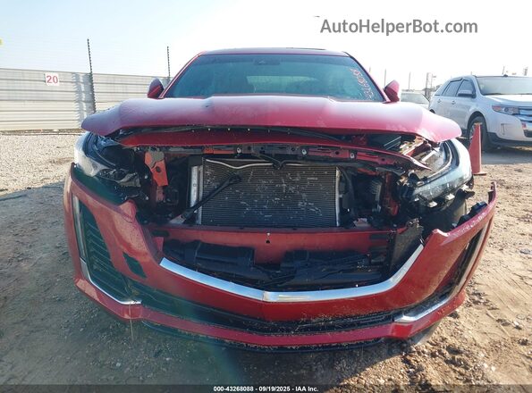 1G6DN5RK8L0139711 2020 CADILLAC CT5 Red Instrument cluster view