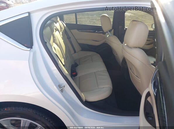 1G6DN5RW1S0105143 2025 CADILLAC CT5 White Widok naklejki z numerem VIN