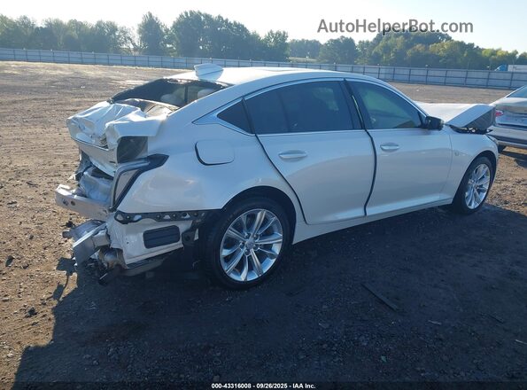 1G6DN5RW1S0105143 2025 CADILLAC CT5 White Tył prawy