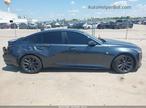 1G6DP5RK5L0142348 2020 CADILLAC CT5 Dark Blue Սալոնի հետևի տեսք