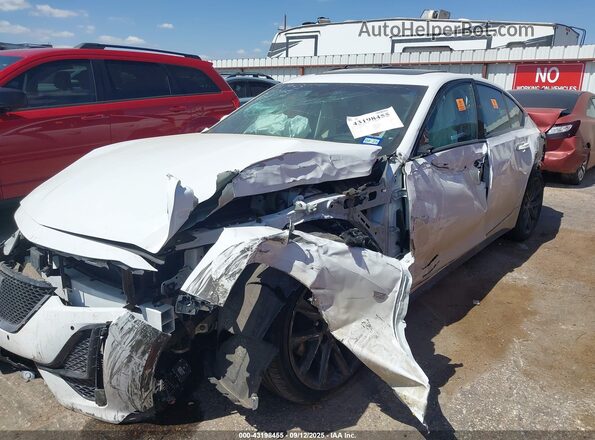1G6DP5RK6P0103161 2023 CADILLAC CT5 White Передня ліва чверть