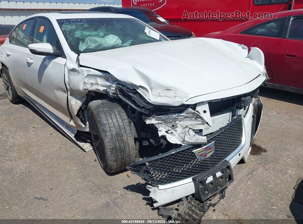1G6DP5RK6P0103161 2023 CADILLAC CT5 White Вид панелі приладів