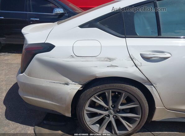 1G6DP5RK6P0103161 2023 CADILLAC CT5 White Вид щитка приладів