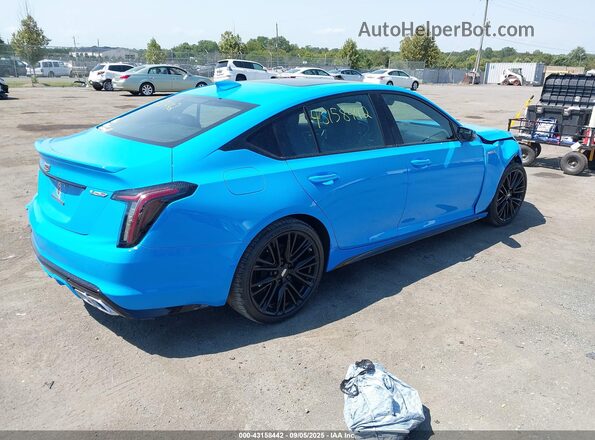 1G6DR5RW2N0119660 2022 CADILLAC CT5 Blue Rear right