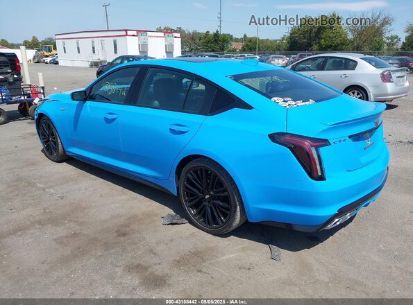 1G6DR5RW2N0119660 2022 CADILLAC CT5 Blue Rear left