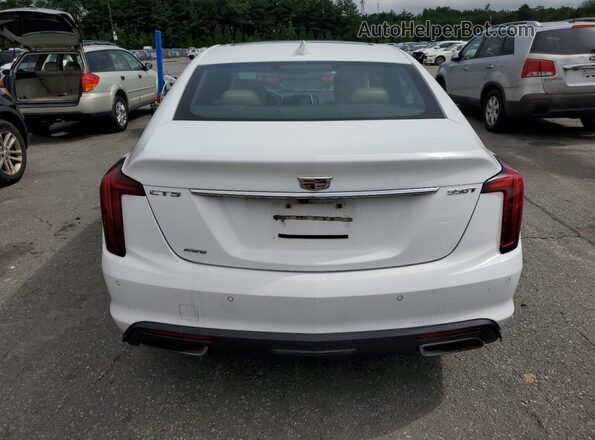 1G6DT5RK0L0114226 2020 CADILLAC CT5 White უკანა ხედი