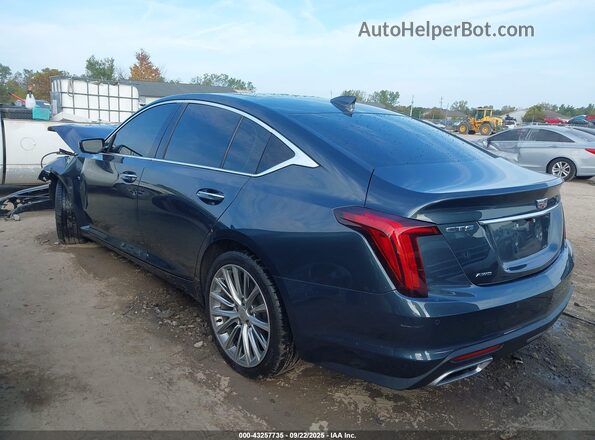 1G6DT5RK5L0124086 2020 CADILLAC CT5 Gray Trasero izquierdo