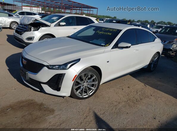 1G6DU5RK8L0118778 2020 CADILLAC CT5 White Front left