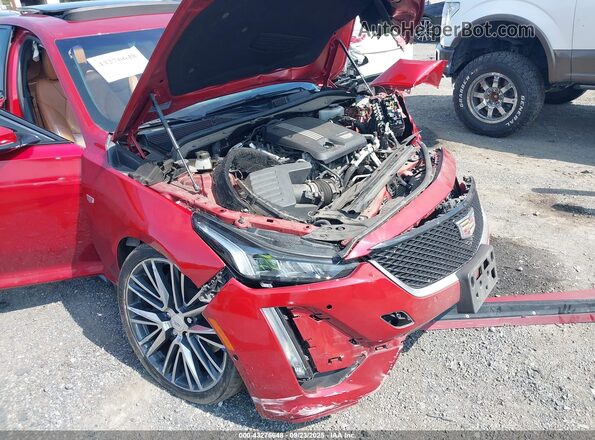 1G6DU5RK9L0139896 2020 CADILLAC CT5 Красный Вид спереди