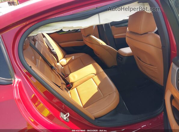 1G6DU5RK9L0139896 2020 CADILLAC CT5 Красный Вид наклейки с VIN-кодом