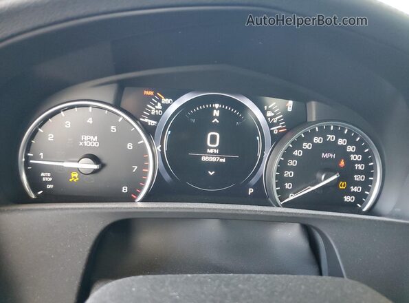 1G6KB5RS6LU103377 2020 CADILLAC CT6 Black Vista del cuadro de instrumentos