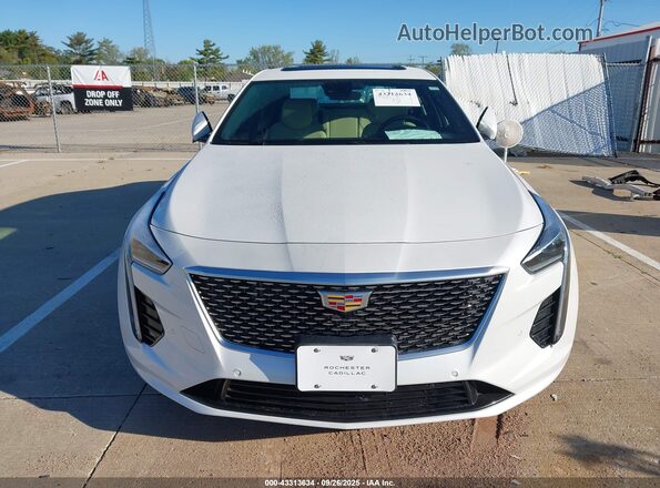1G6KB5RS7LU111424 2020 CADILLAC CT6 White Սալոնի հետևի տեսք