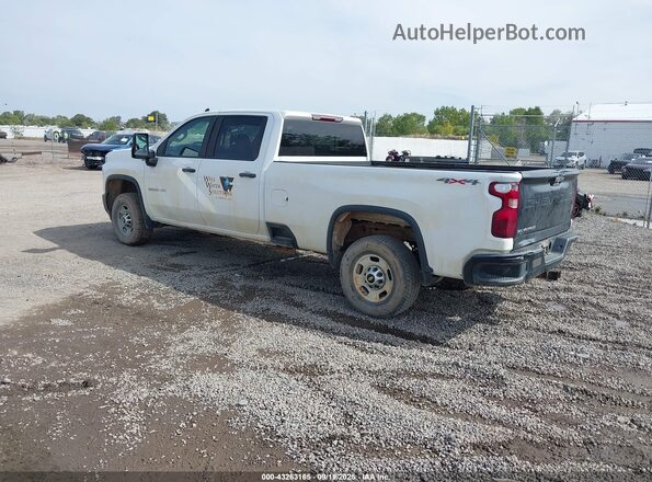 1GC1YLE71LF167263 2020 CHEVROLET SILVERADO White Задня ліва чверть