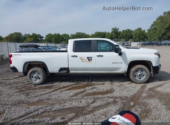 1GC1YLE71LF167263 2020 CHEVROLET SILVERADO White Вид задньої частини салону