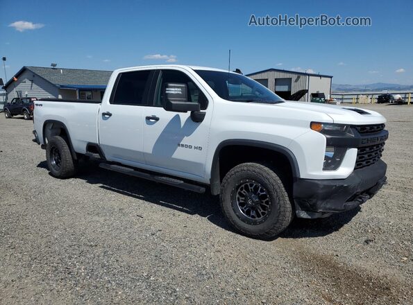 1GC1YLEY2LF185067 2020 CHEVROLET SILVERADO White Delantero derecho