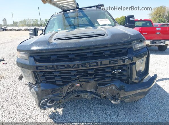 1GC1YME74LF219412 2020 CHEVROLET SILVERADO Black Vista frontal