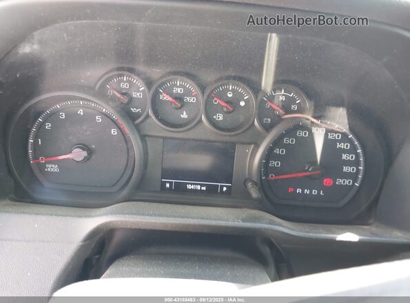 1GC1YME74LF219412 2020 CHEVROLET SILVERADO Black Vista de los asientos traseros