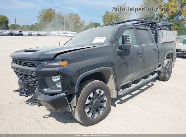 1GC1YME74LF219412 2020 CHEVROLET SILVERADO Black Vista tres cuartos delantera izquierda