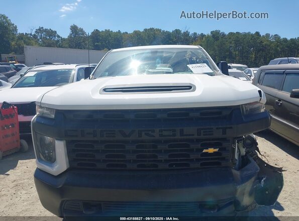 1GC2YLE78LF249429 2020 CHEVROLET SILVERADO White Вид щитка приладів