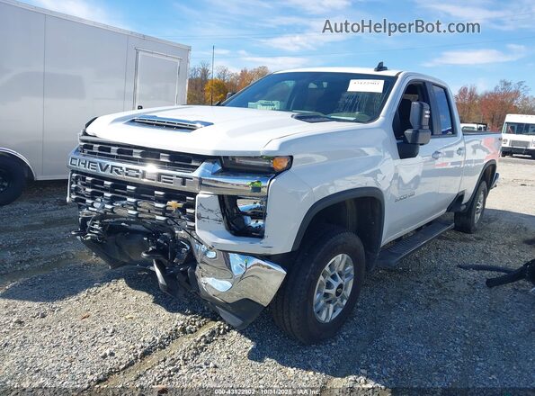 1GC2YNE73NF102806 2022 CHEVROLET SILVERADO Белый Передняя левая четверть