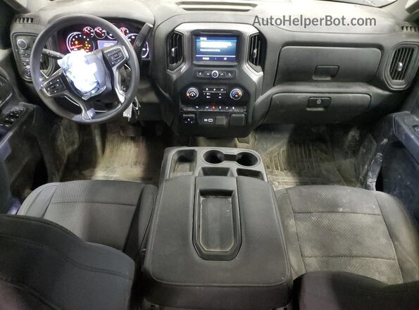 1GC4YLE72NF288531 2022 CHEVROLET SILVERADO Silver Առջևի վահանակի տեսք