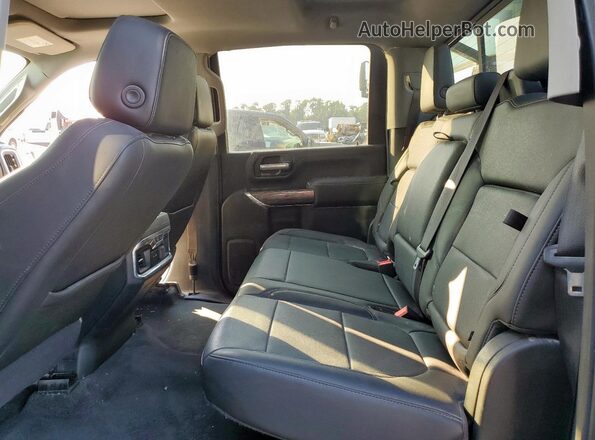 1GC4YPEY5LF219250 2020 CHEVROLET SILVERADO White უკანა სავარძლების ხედი