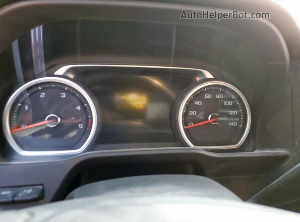 1GC4YPEY5LF219250 2020 CHEVROLET SILVERADO White ხელსაწყოთა პანელის ხედი