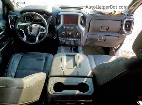 1GC4YPEY5LF219250 2020 CHEVROLET SILVERADO White წინა პანელის ხედი