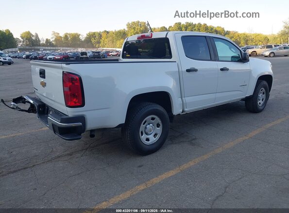 1GCGSBEA7L1186415 2020 CHEVROLET COLORADO White Rear right
